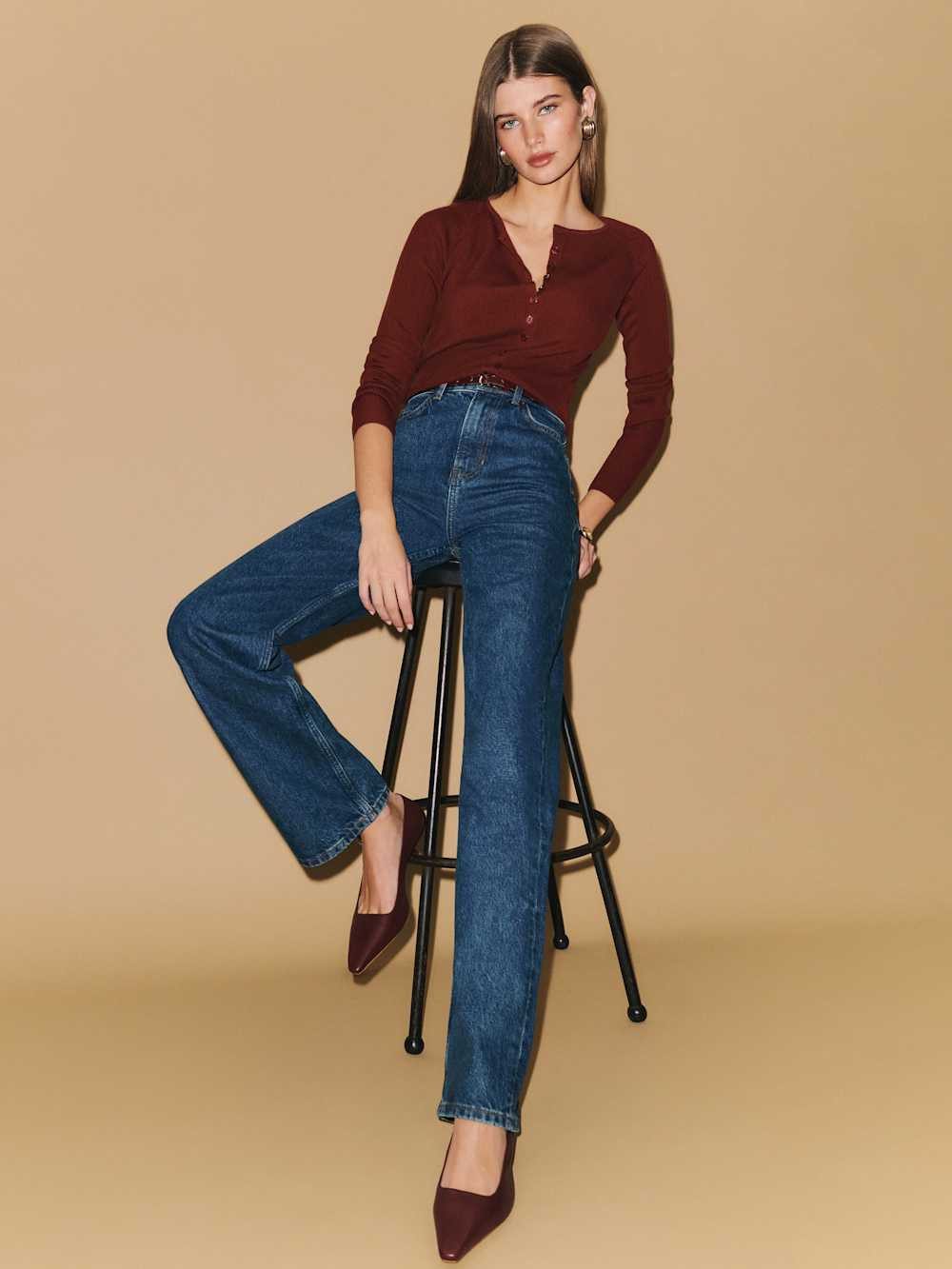 Wilder High Rise Wide Leg Jeans | Reformation (Global)