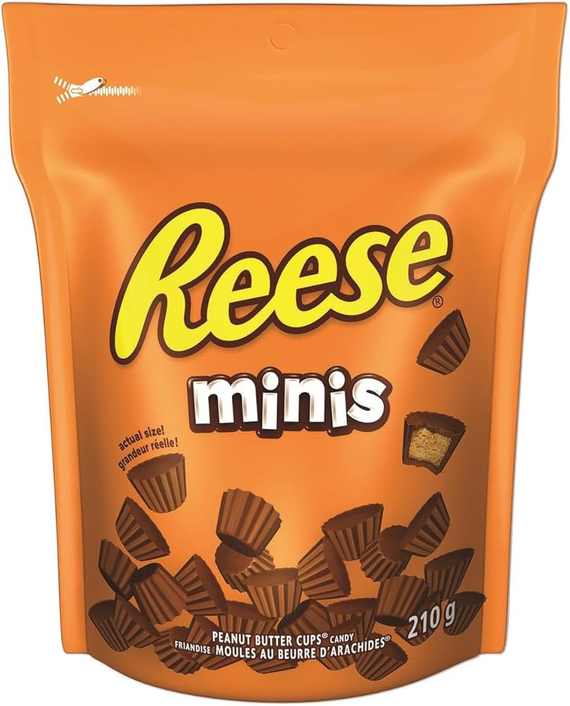 REESE Chocolate Candy Peanut Butter Cups, Minis, 210 Gram | Amazon (US)