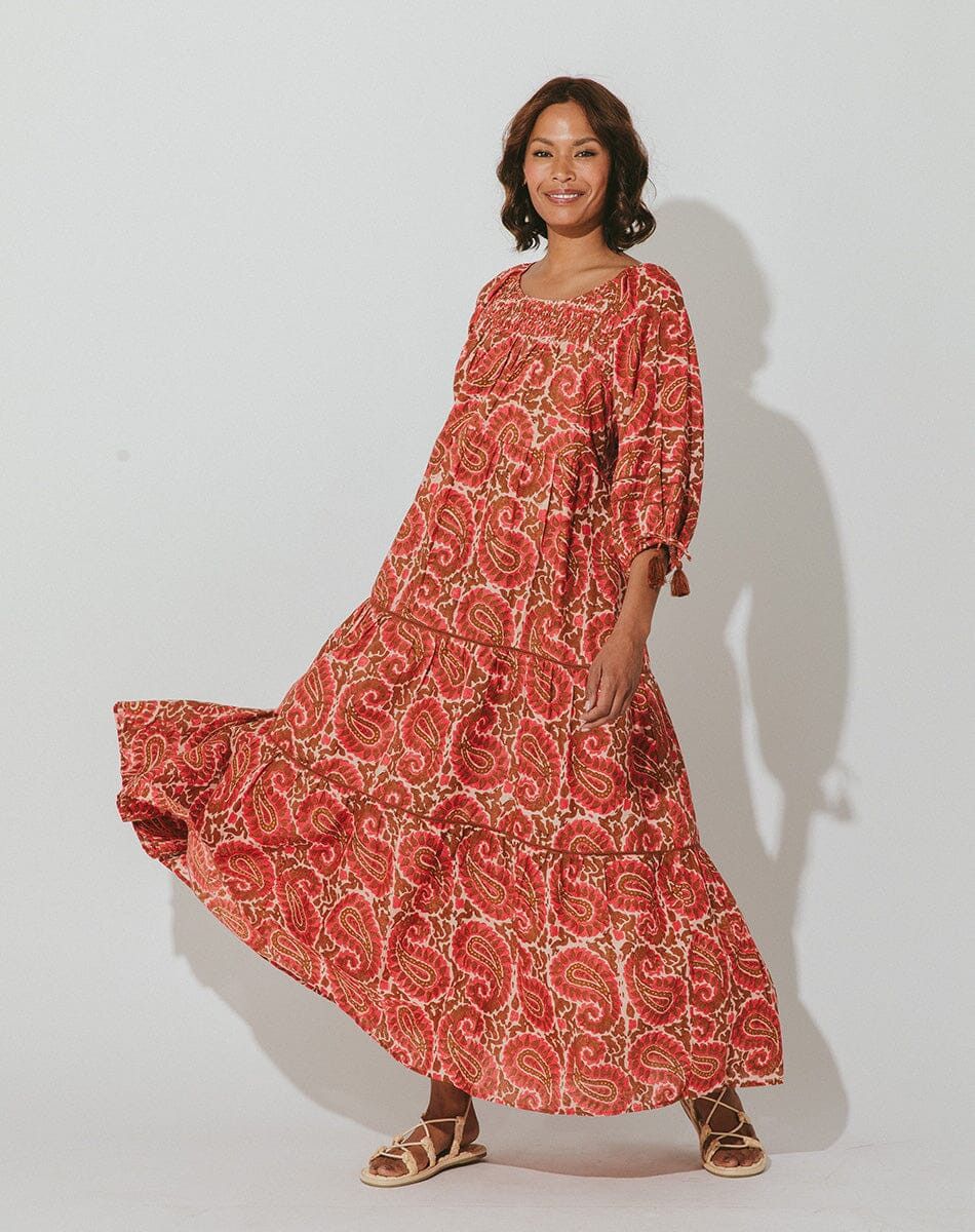 Shop Kamala Kaftan Dress | Cleobella | Cleobella LLC