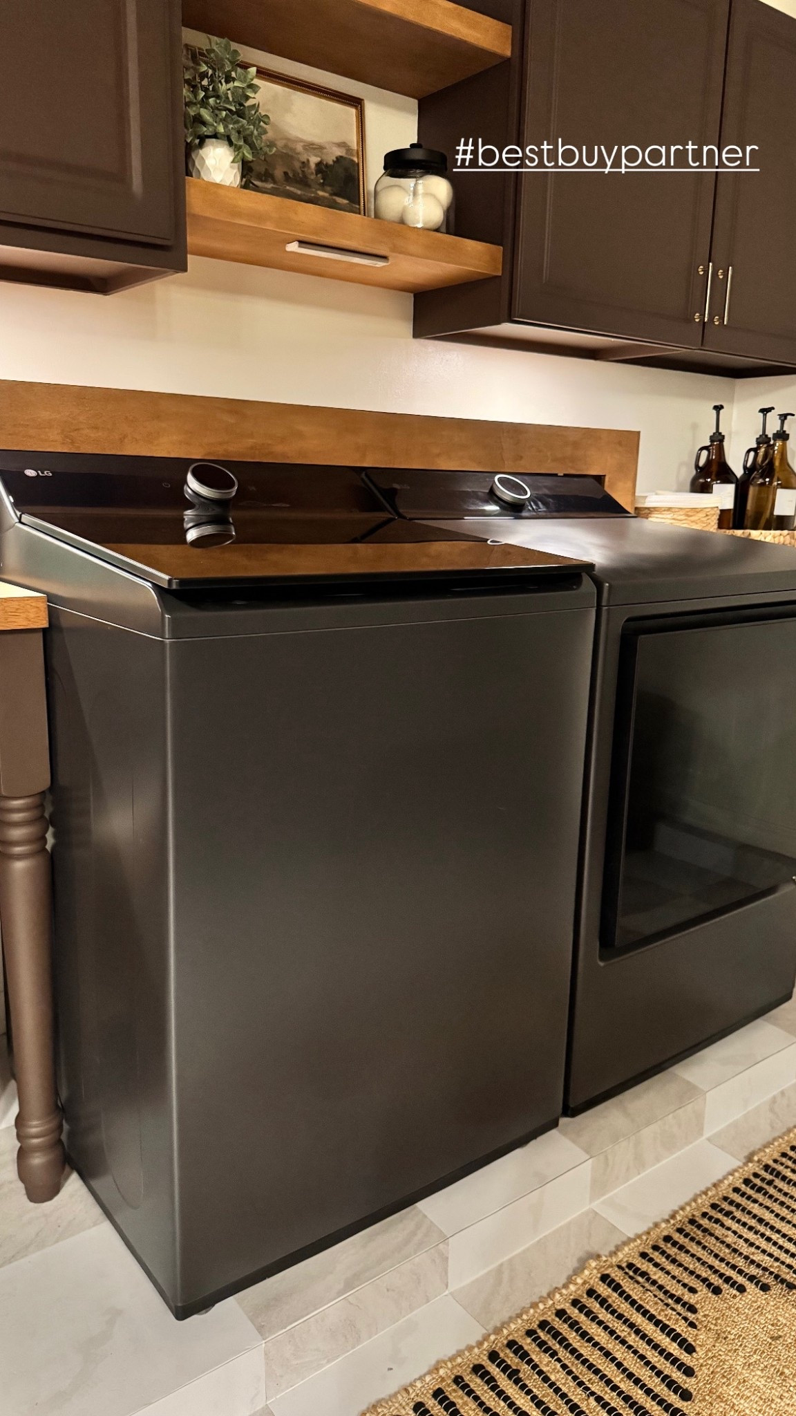 #bestbuypartner Shop the New LG Smart Top Load Washer and Dryer! 

Now available @bestbuy !



#LTKHome #LTKSaleAlert #LTKFamily