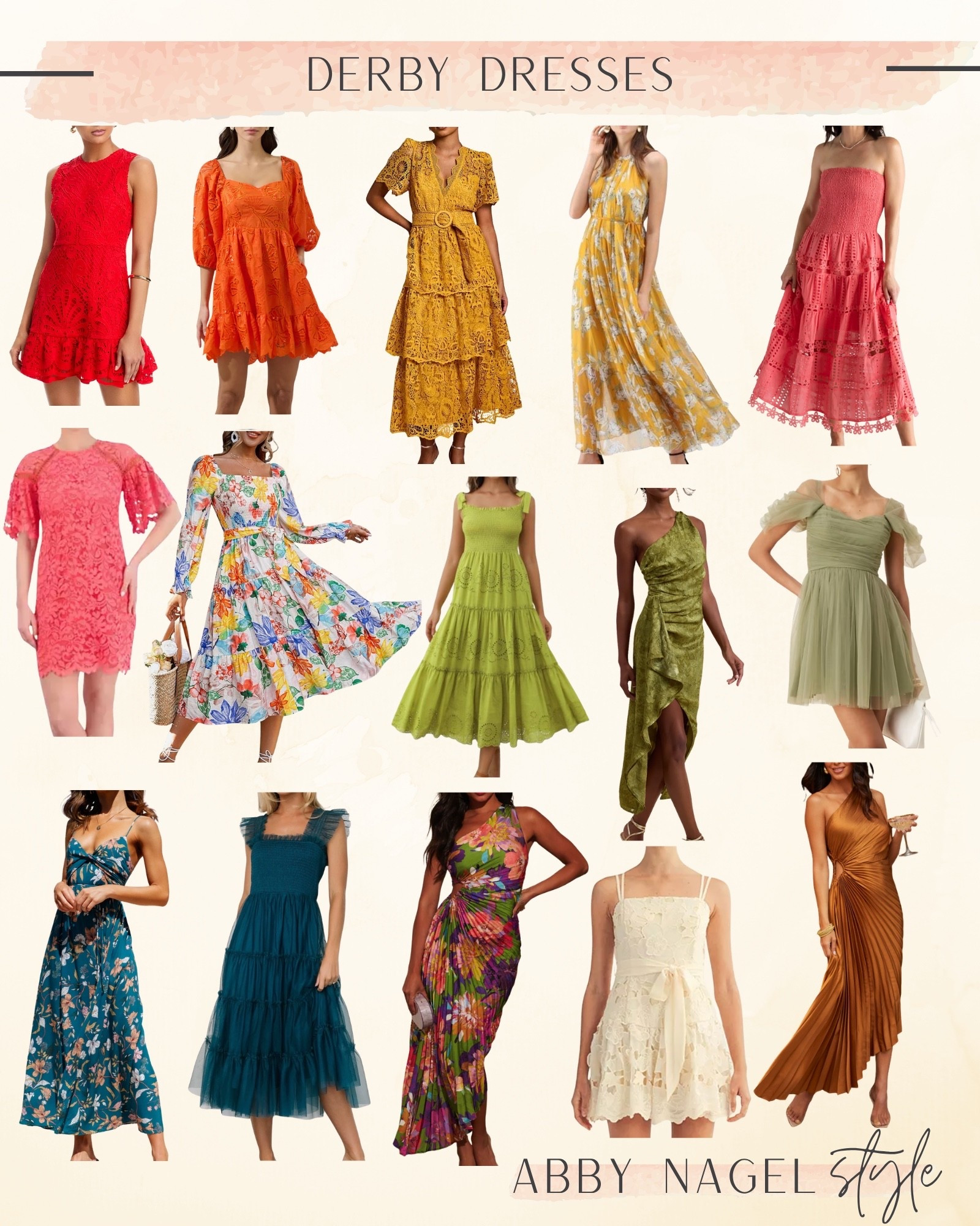 Derby Dresses for Autumns.  Also great for Mother’s Day! ￼