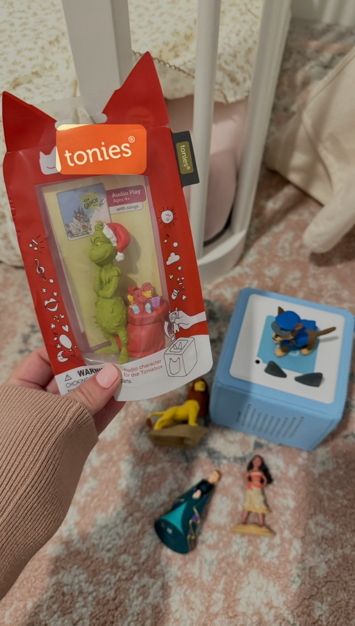 BOGO 50% off on tonies!! These are the best stocking stuffers, grabbed the ms. rachel one and the moana 2 one for this year 👏 

stocking stuffers, tonie box, tonie character sale, target deals, target sale, target cyber Monday, toddler gifts, toddler stocking 

#LTKGiftGuide #LTKCyberWeek #LTKmomlife