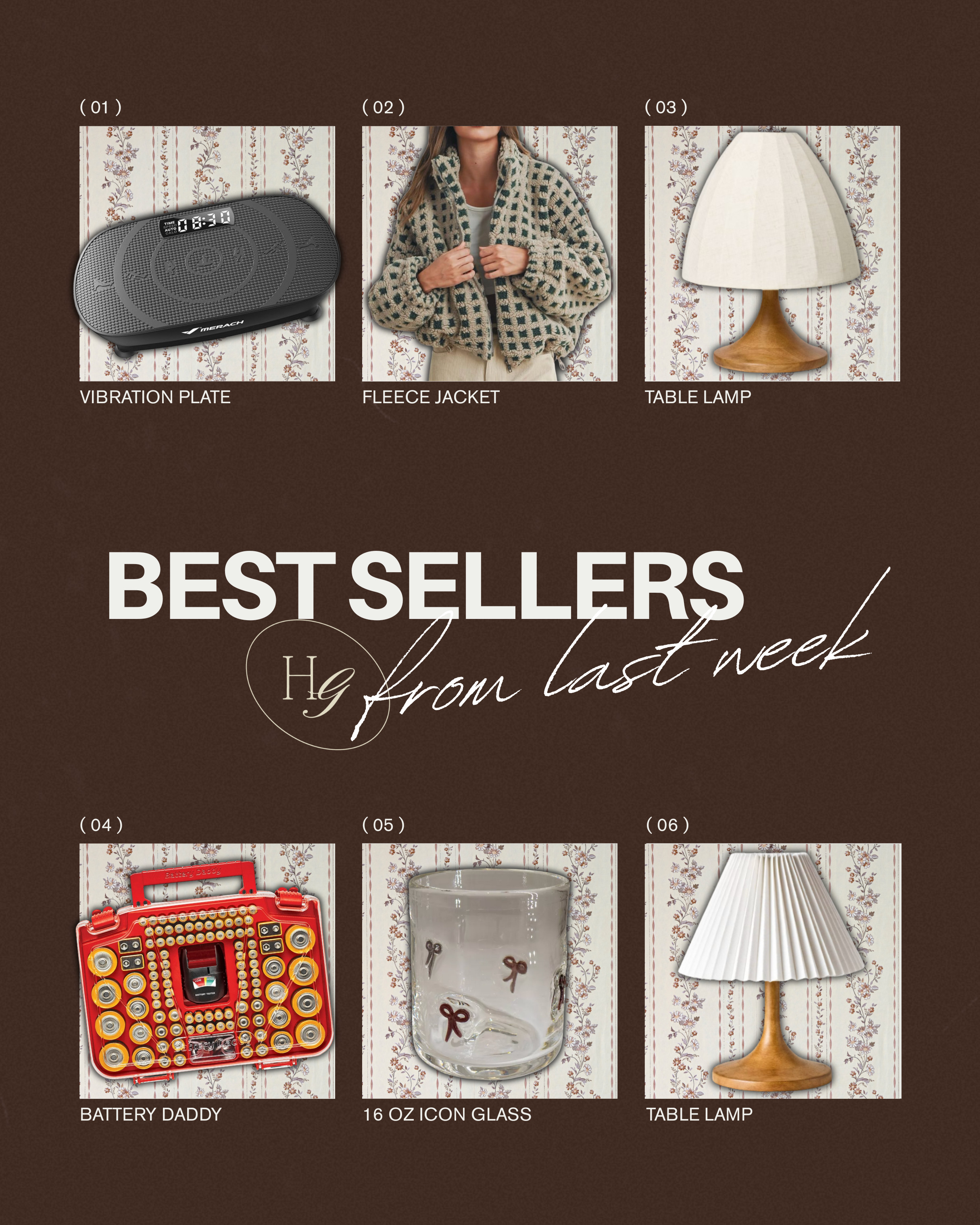 Your faves from last week 🤎✨

Home / Amazon / Target / Holley Gabrielle 
 

#LTKFindsUnder50 #LTKHome #LTKBeauty