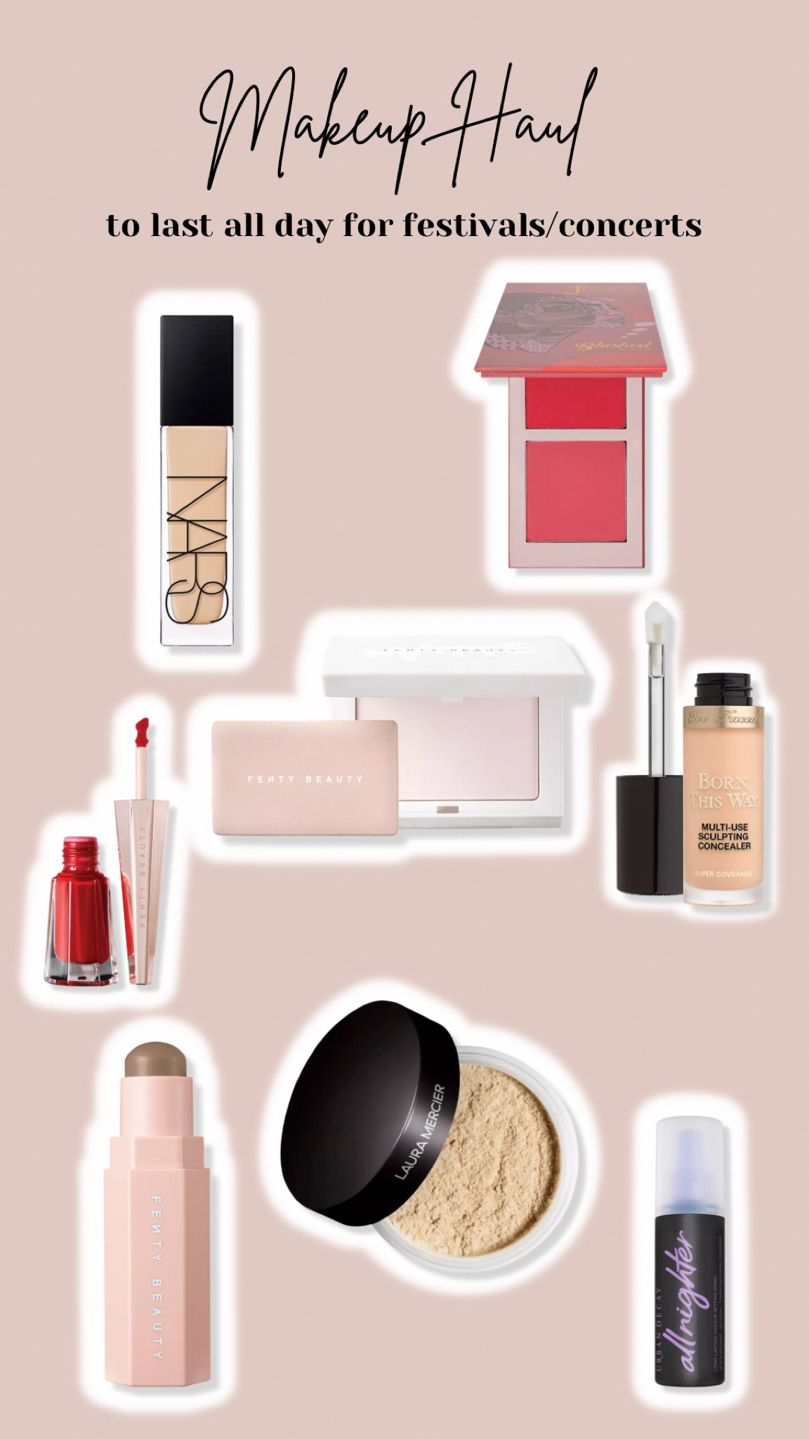 Makeup products that will last all day 

#LTKFestival #LTKbeauty #LTKSeasonal