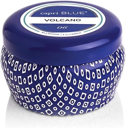 Capri Blue Mini Tin Candle - 3 Oz - Volcano - Blue | Amazon (US)