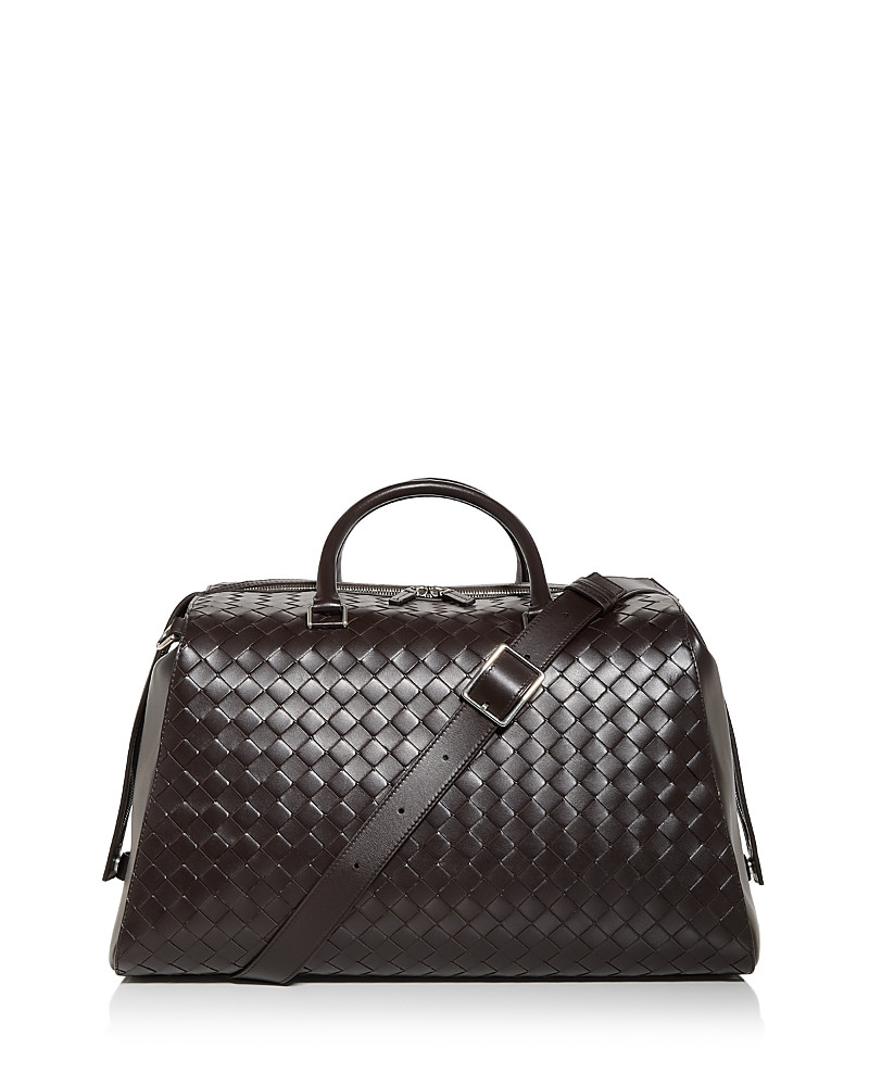 Bottega Veneta Zip Tape Intrecciato Leather Weekender Bag | Bloomingdale's (US)