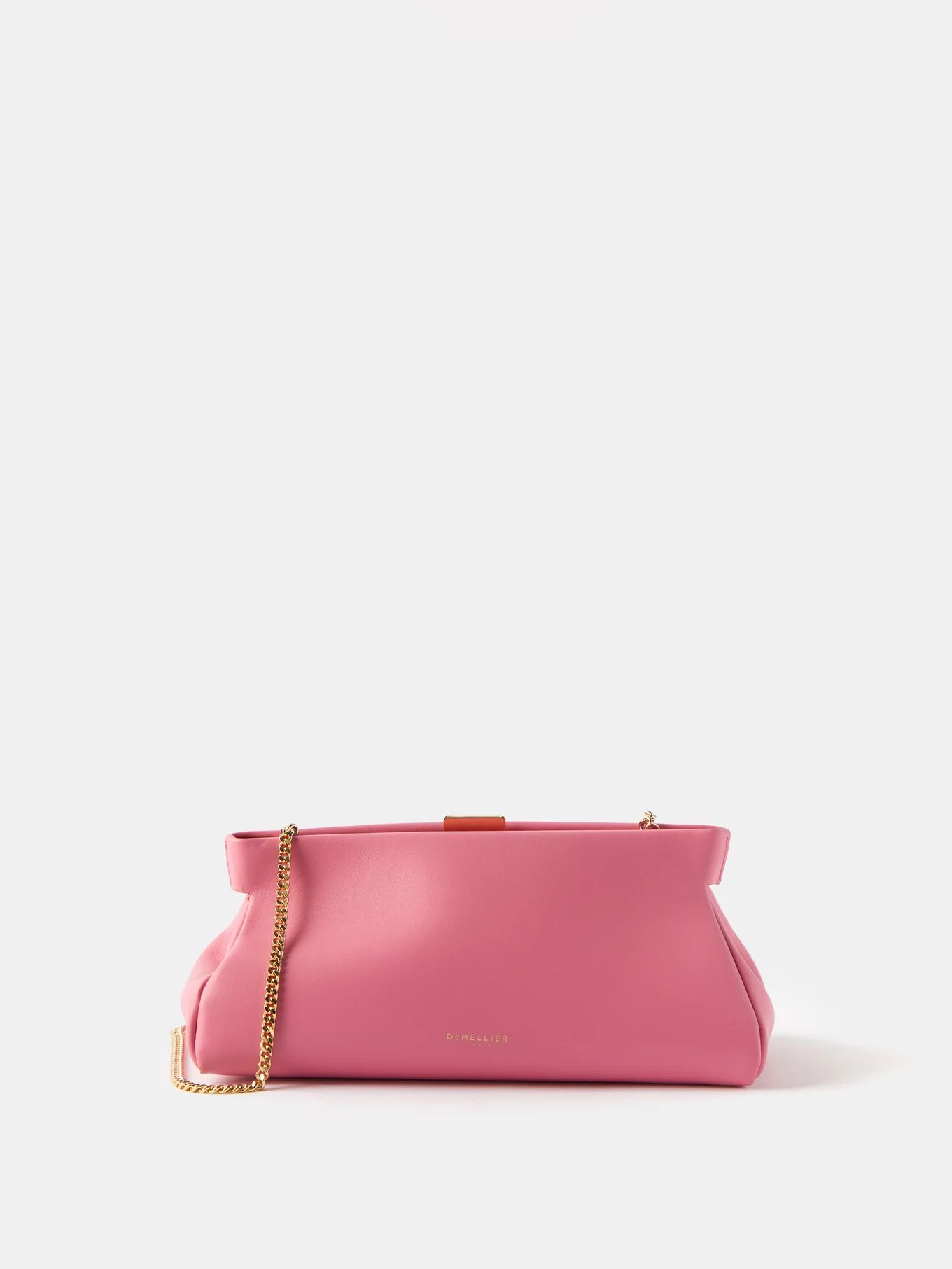 Cannes leather clutch bag | Matches (UK)