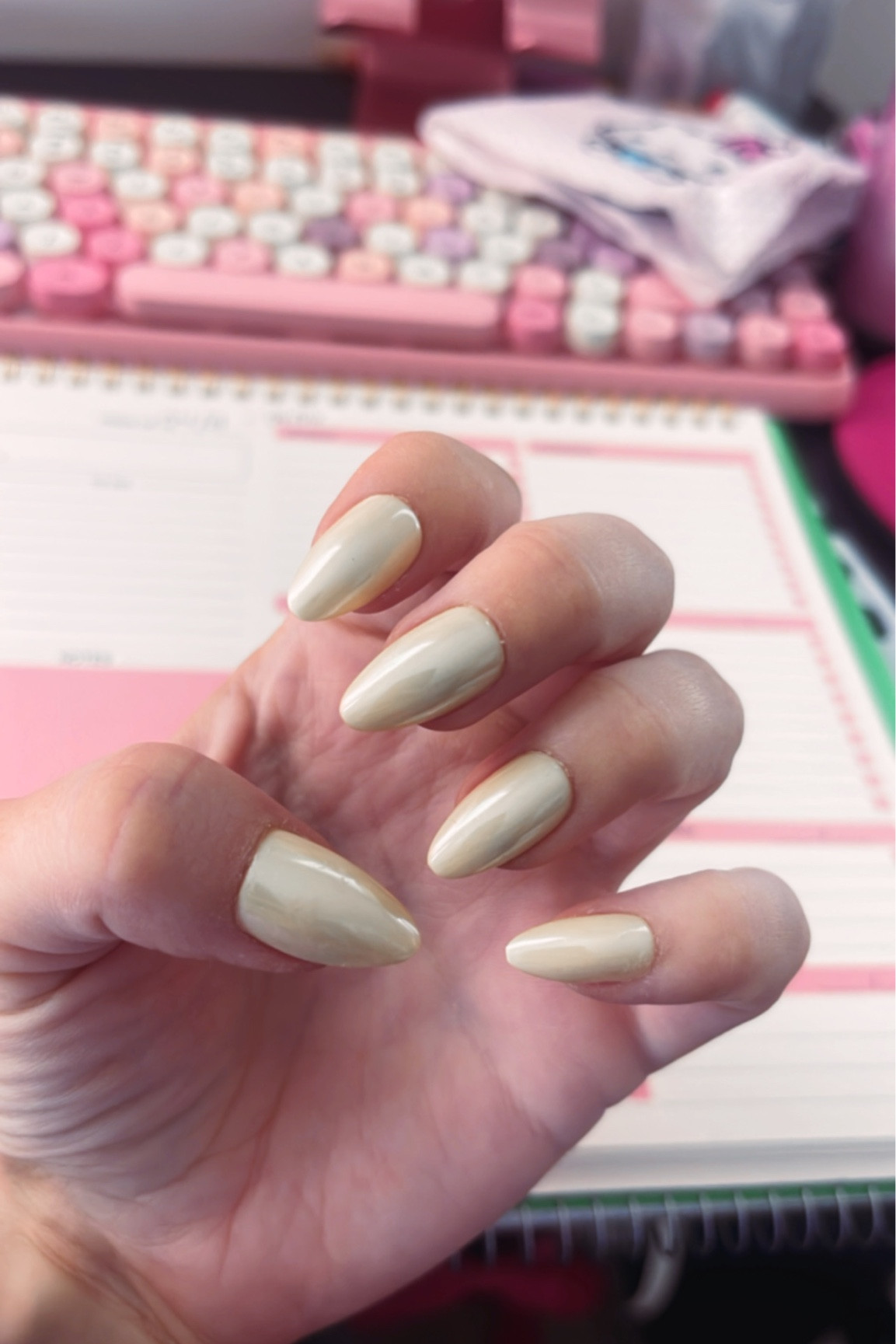 Lemon chrome nails!!!!  Ft. Best press ons ever!

#LTKFestival #LTKbeauty #LTKsalealert