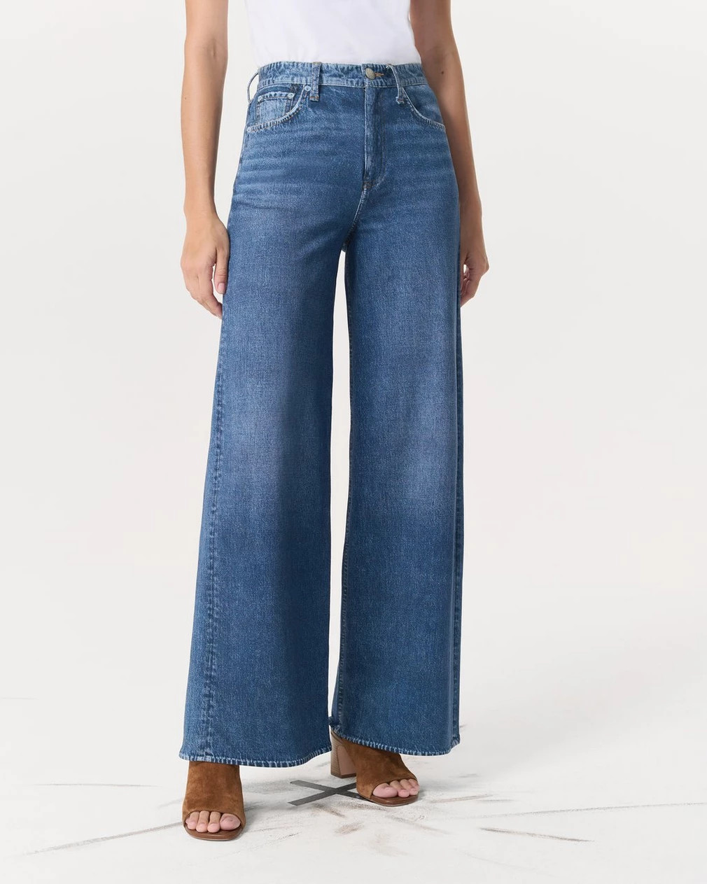 Miramar Sofie Full Length Wide-Leg Pant | rag & bone
