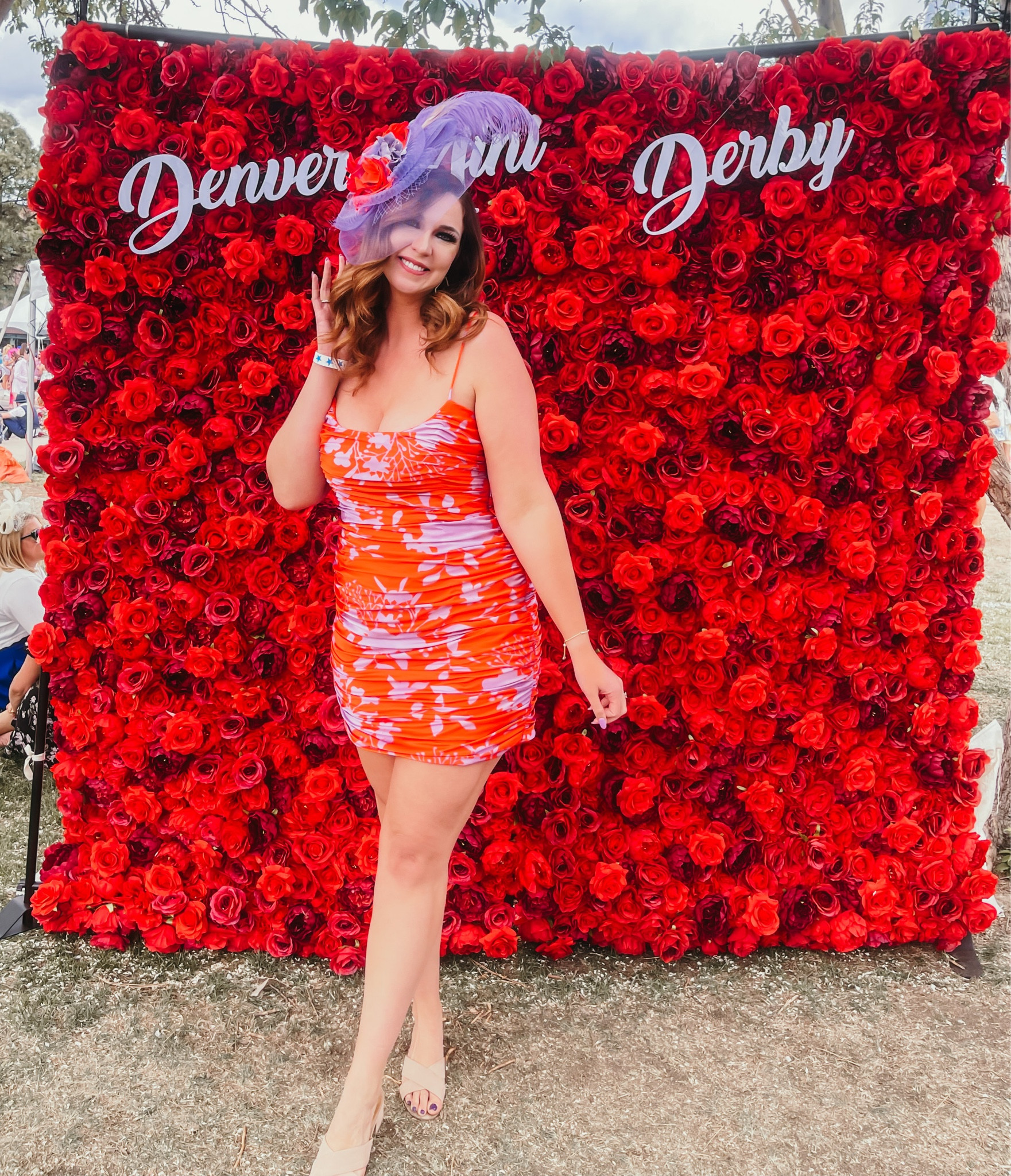 Derby ready dress from rent the runway!