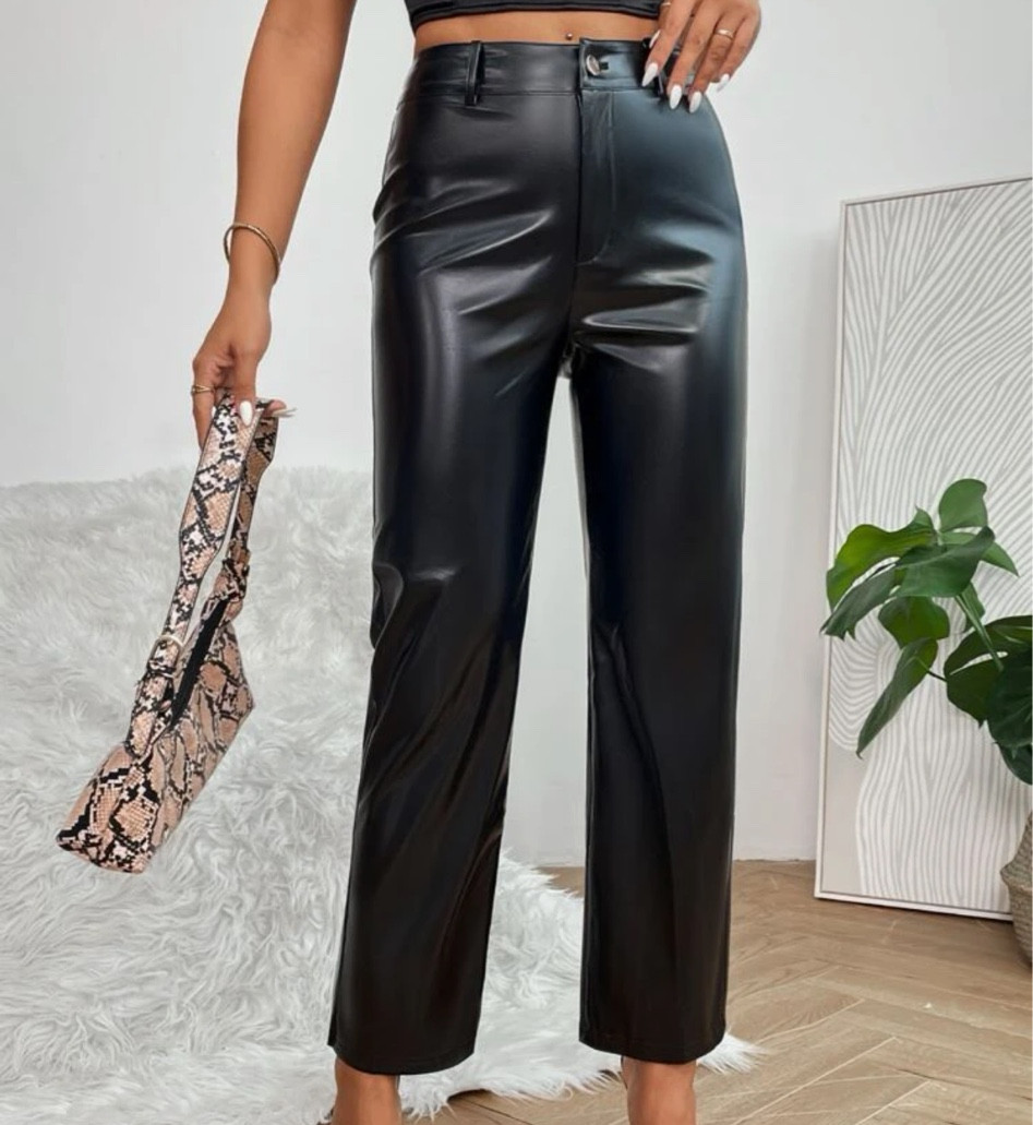 Petite Leather Pants