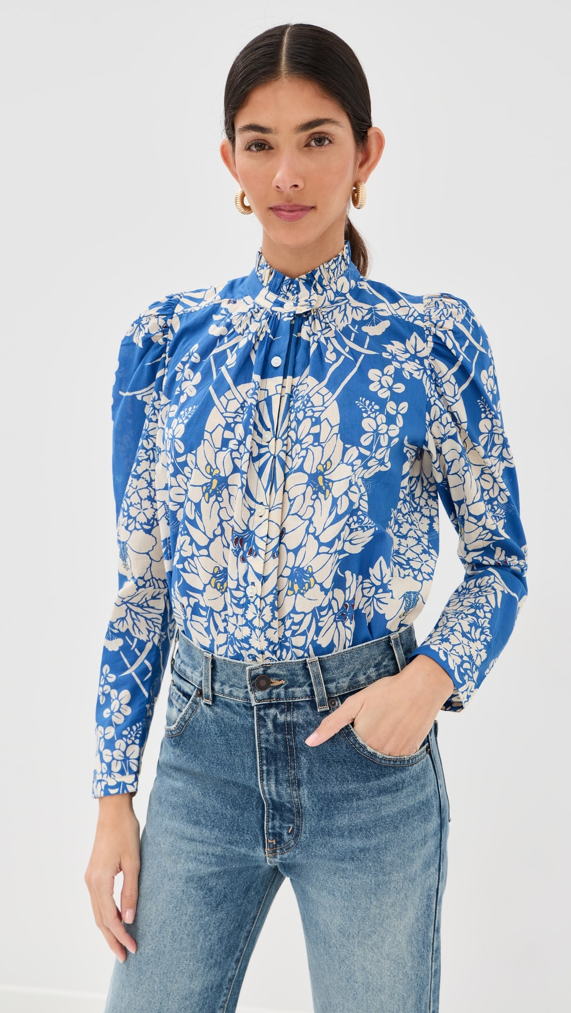 Artemis Royal Spoke Shirt | Shopbop