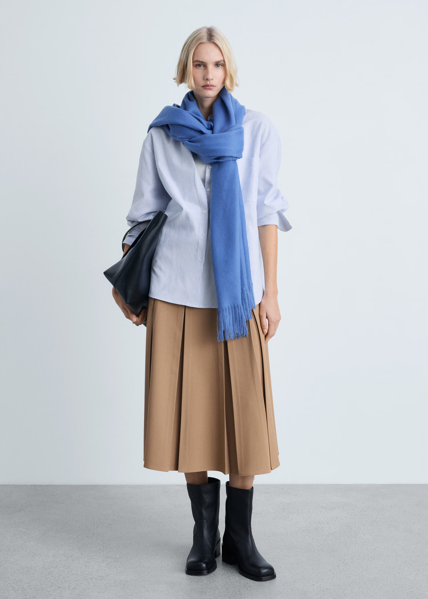 Striped cotton shirt - Women | MANGO USA | Mango (US/MX/AU)