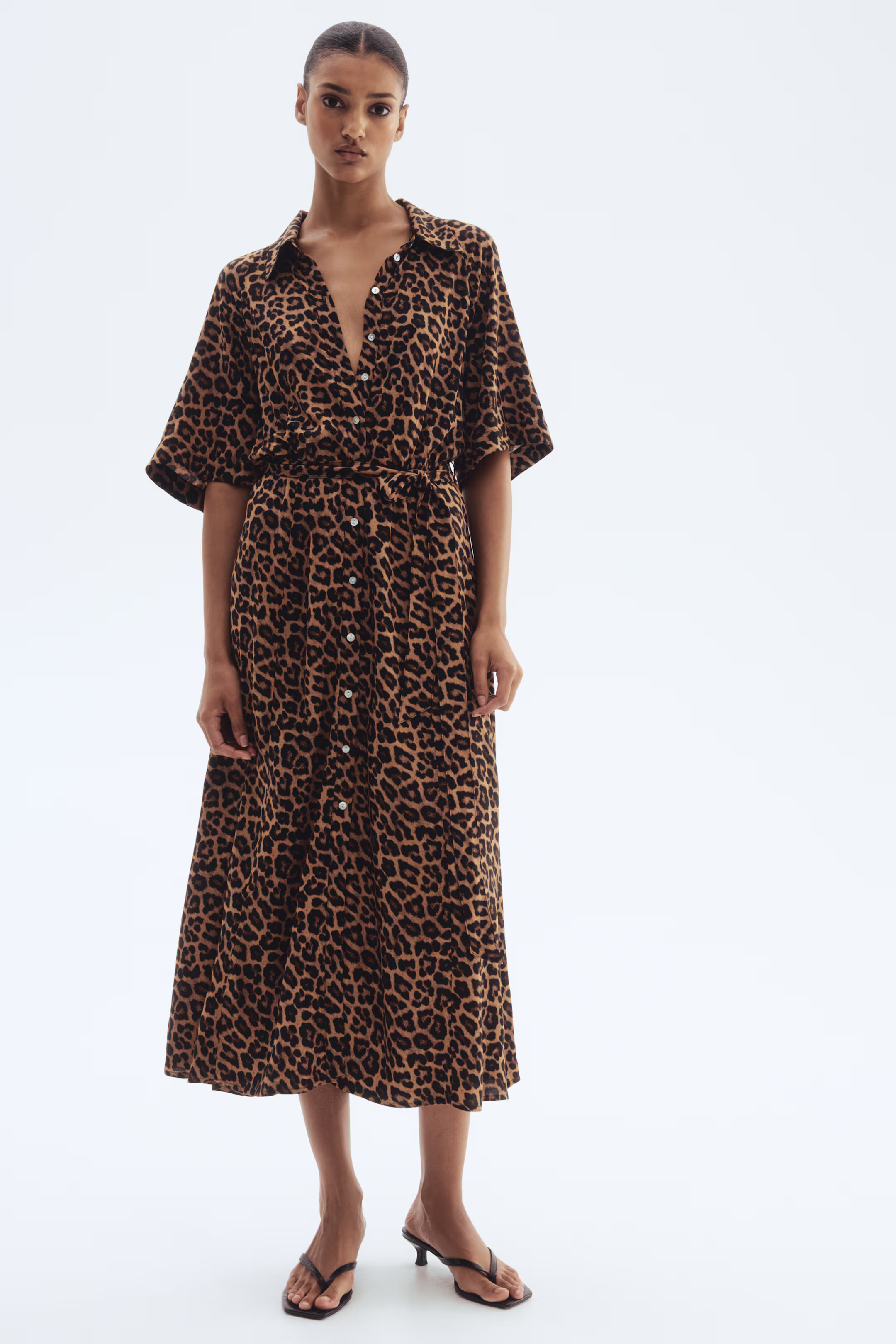 Tie-belt Shirt Dress | H&M (US + CA)