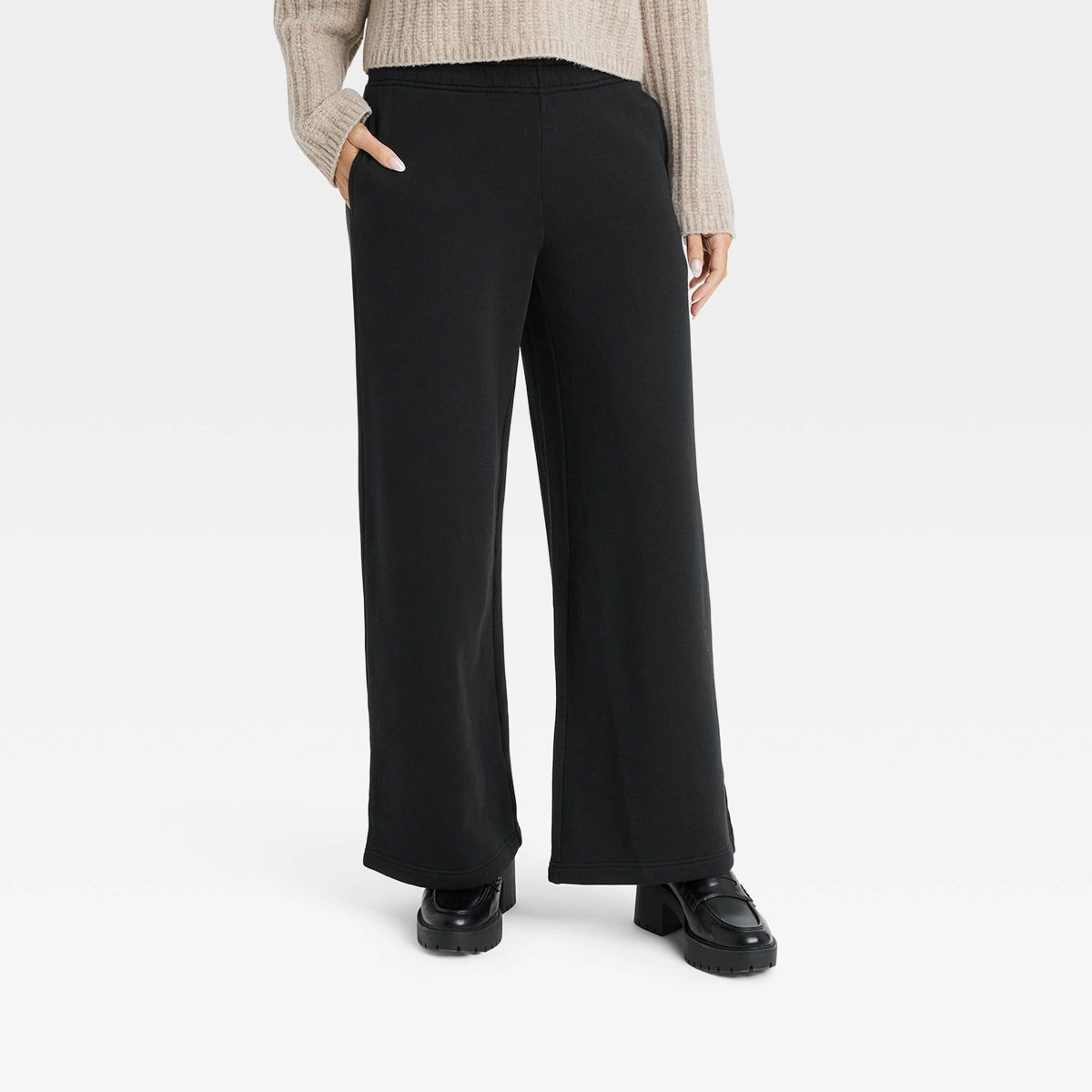 Women's High-Rise Wide Leg Sweatpants - Universal Thread™ | Target