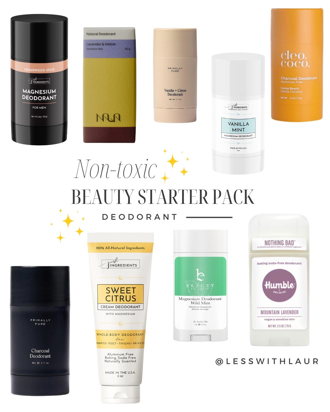 Deodorant swaps 

#LTKBeauty #LTKFindsUnder50