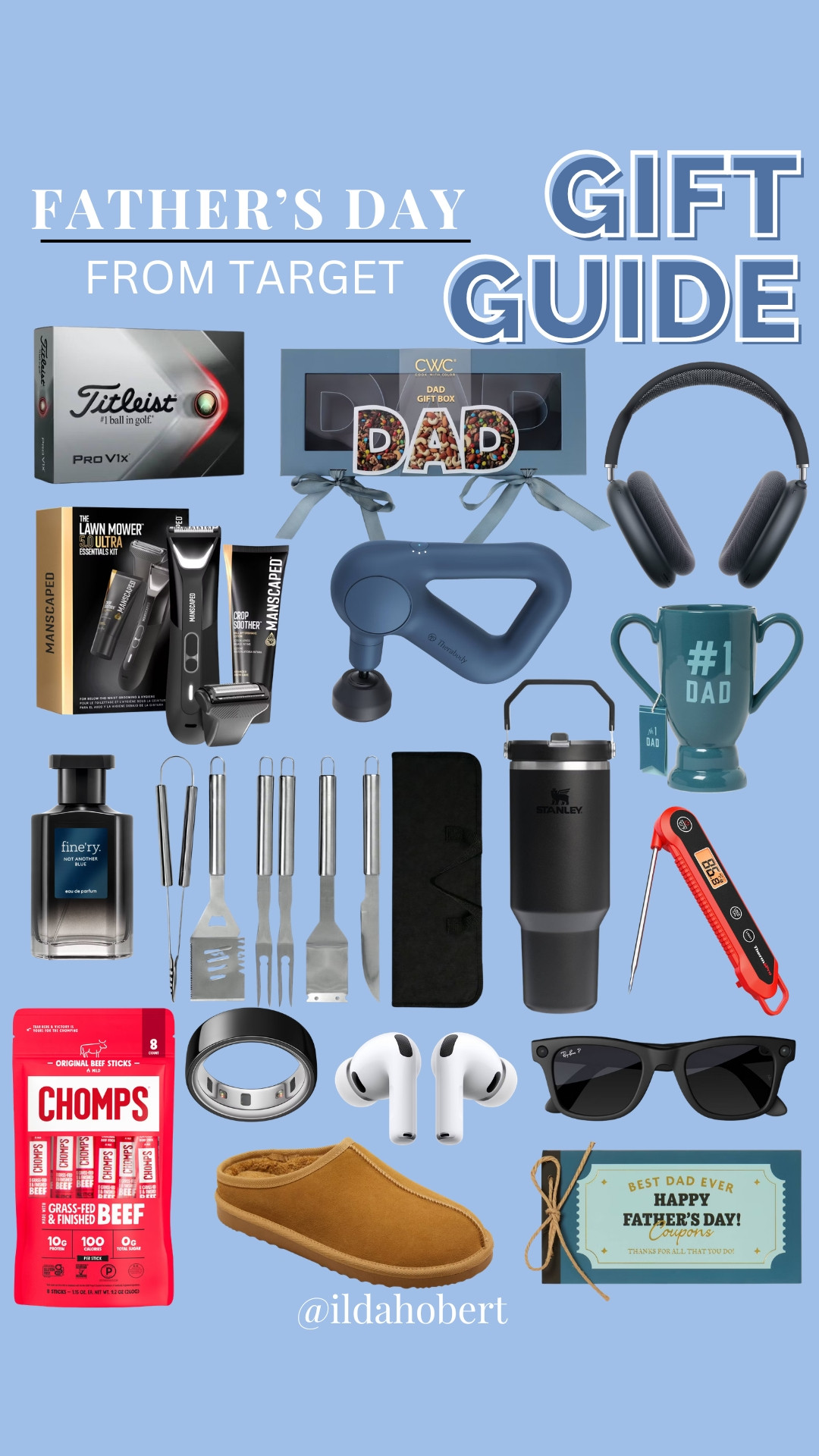 Father's Day Gift Ideas from Target!!!

dad gifts, gift guide, target gifts, men, dad, golf, grill

#LTKSeasonal #LTKMens
