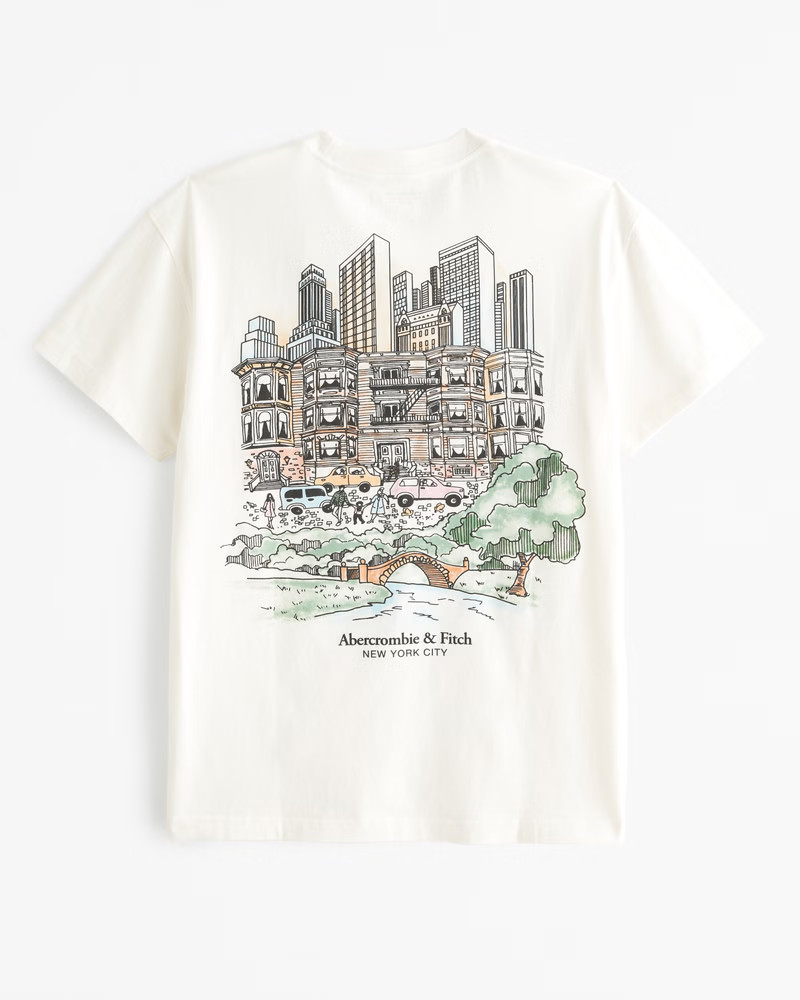 Men's Graphic Logo Tee | Men's Tops | Abercrombie.com | Abercrombie & Fitch (US)