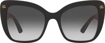 54mm Gradient Butterfly Sunglasses | Nordstrom