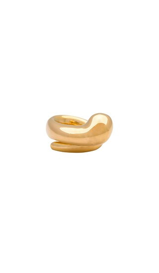 Karina Ring in Shiny Brass | Revolve Clothing (Global)