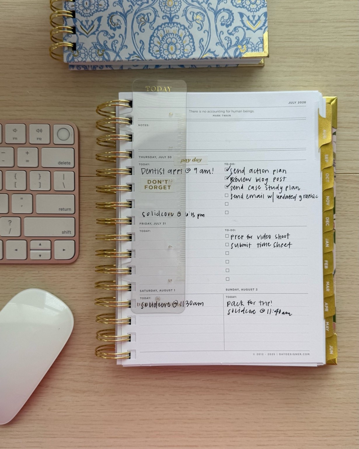 Grabbed a my new Day Designer for a mid year refresh and I’m loving the mini size! So great for my upcoming work travels✍🏻✈️

@thedaydesigner #ad

#LTKdayinmylife #LTKTravel