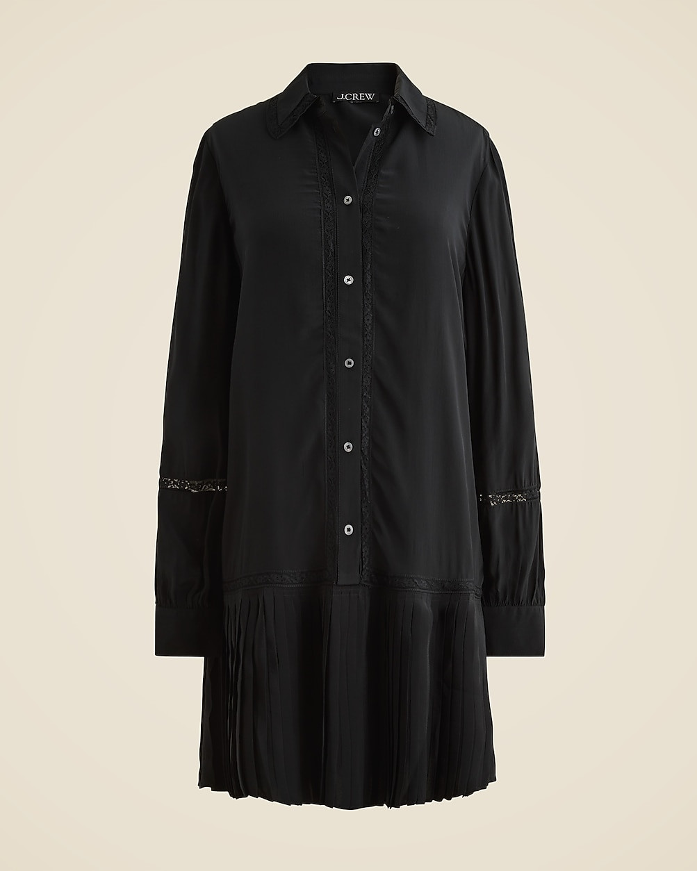 New Amelia shirt-dress in crepe de chine | J. Crew US
