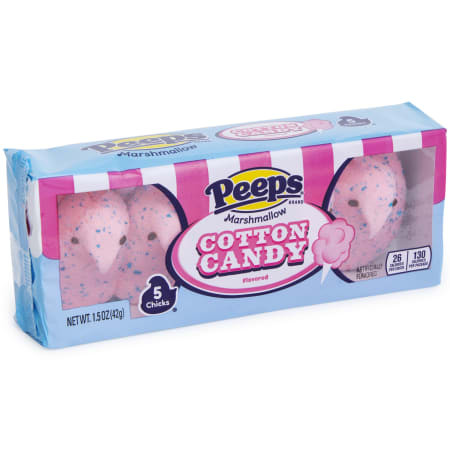 Cotton Candy Peeps® Marshmallow Chicks 5-Count | Five Below