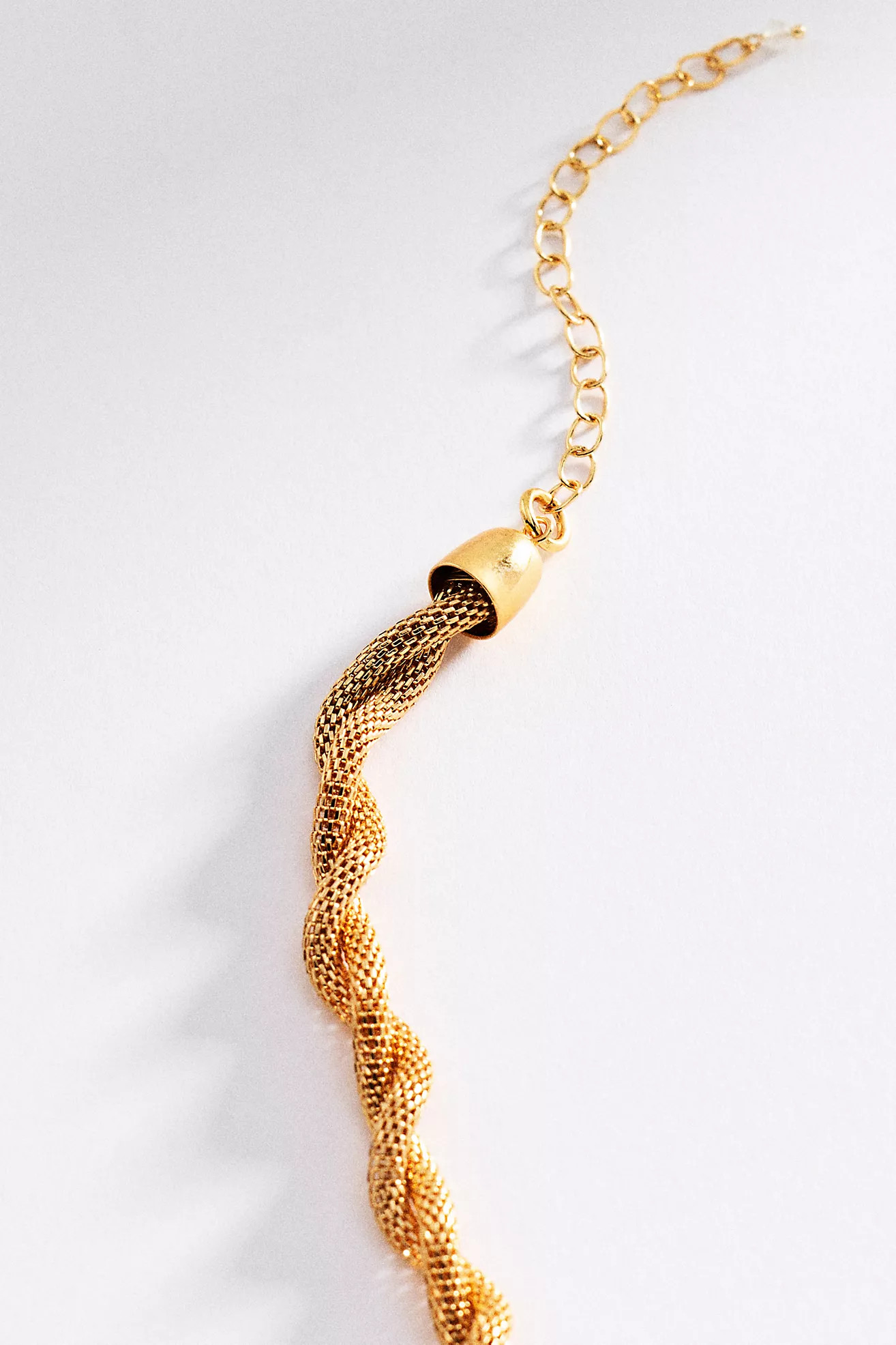 Textured Chain Statement Necklace | Anthropologie (US)