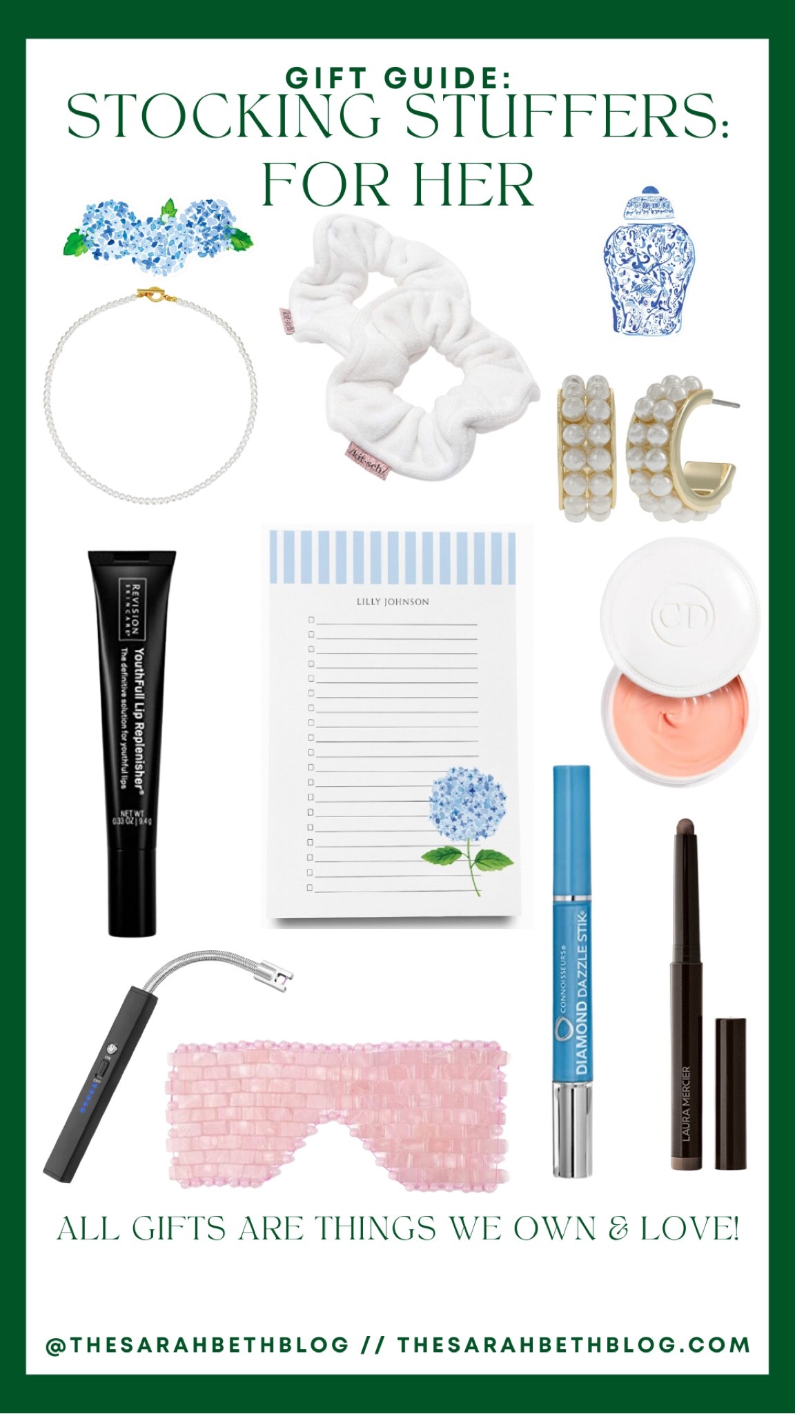 Stocking stuffers for her! 

#LTKHoliday #LTKGiftGuide #LTKunder50