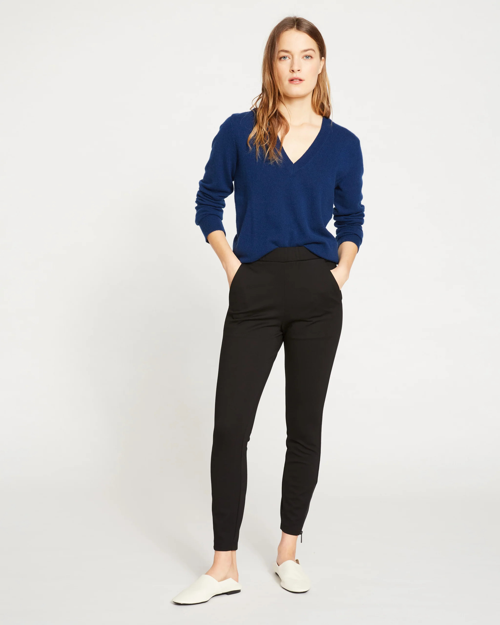 Moro Pocket Signature Ponte PantsBlack | Universal Standard
