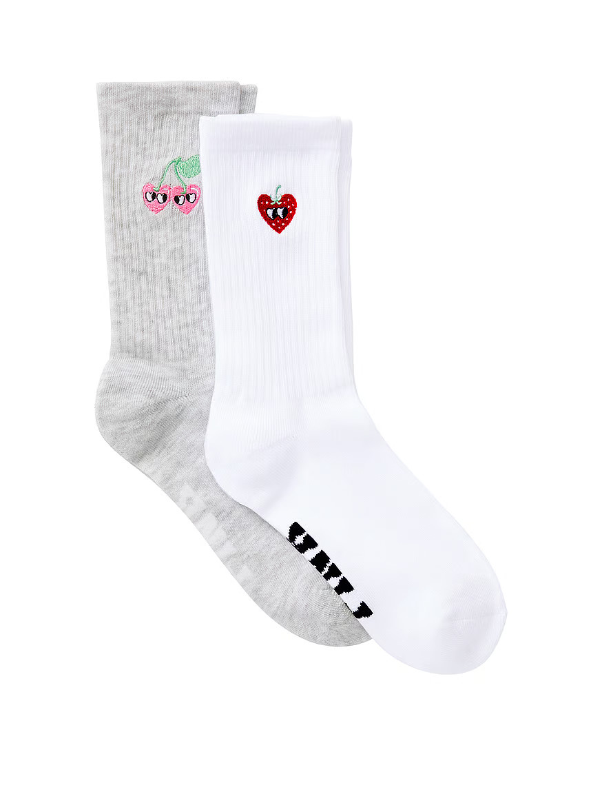 2-Pack Crew Socks | Victoria's Secret (US / CA )