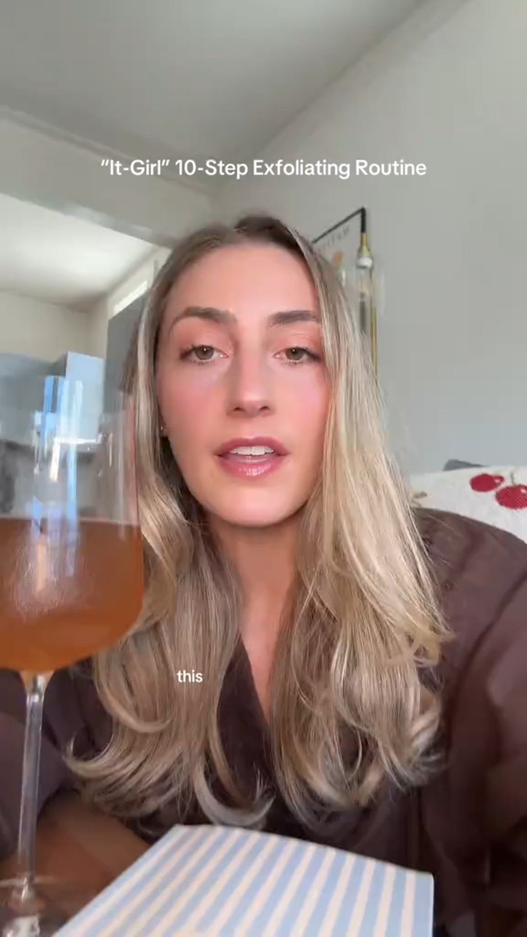 Exfoliating routine! 