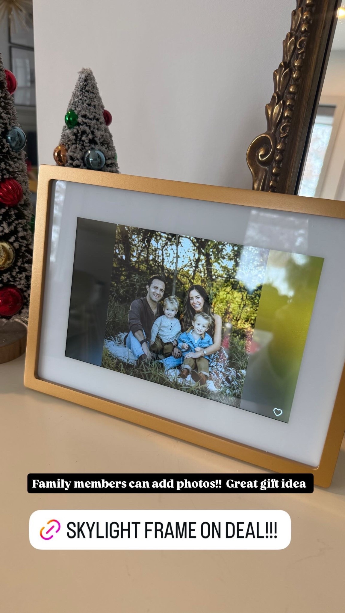 Love my new skylight frame from Amazon makes a great gift idea

#LTKCyberWeek #LTKGiftGuide #LTKHoliday