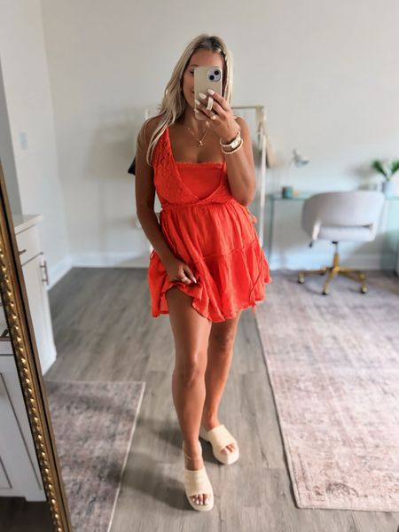 The color of this little set makes it perfect for summer vacation or summer date nights! I suggest sizing up one if you have a larger chest I did a small and could have done a medium 🌸🌈🌊☀️ 

Free people haul 
Midsize fashion 
Fuller bust fashion
Easy outfits 
Summer outfit ideas 

#LTKMidsize #LTKStyleTip #LTKFindsUnder50