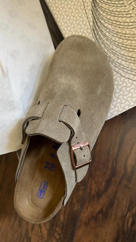 Birkenstock Boston Soft Footbed Suede Clog | Urban Outfitters (US and RoW)