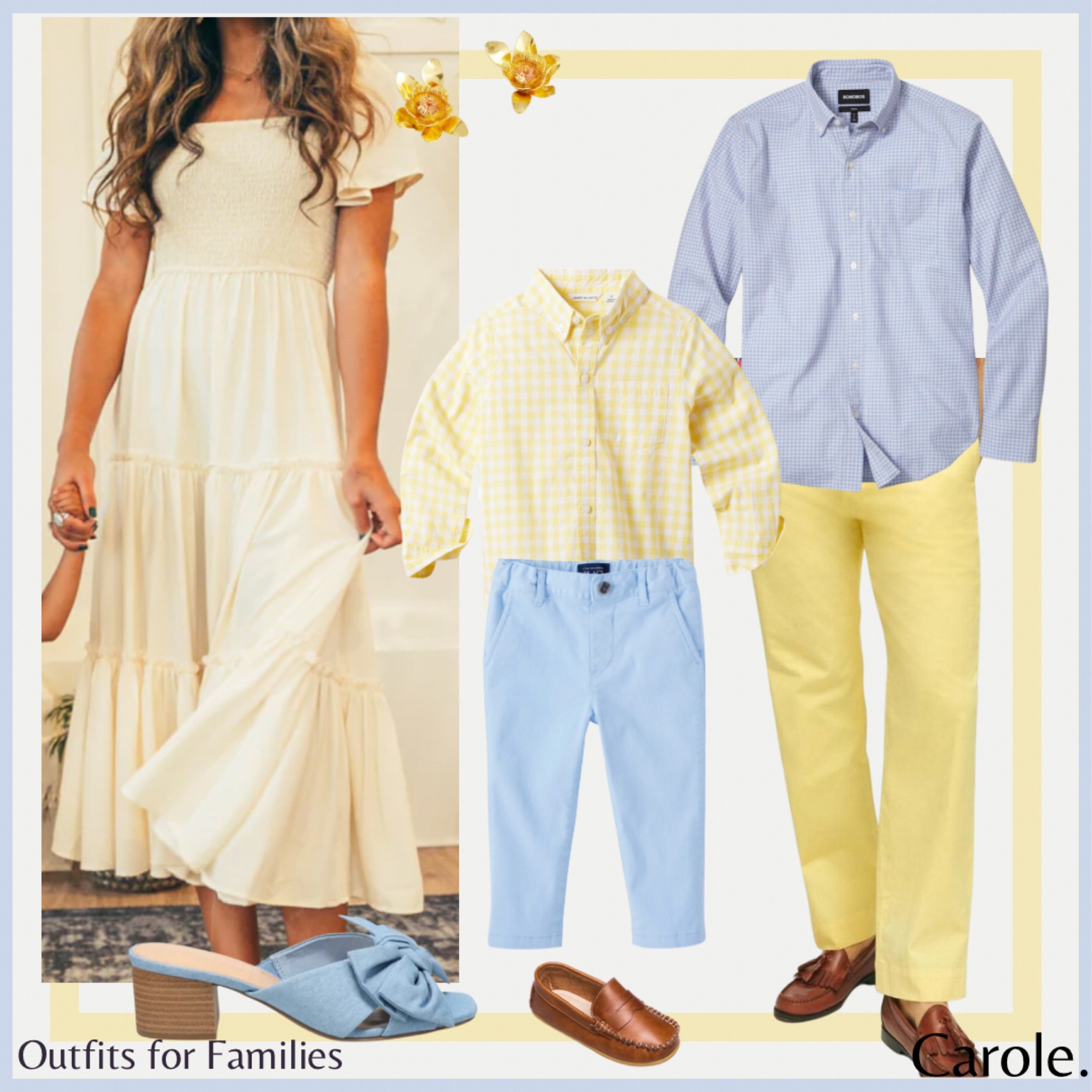 An easy spring #familyoutfit for #familyphotosoutfits or #easteroutfits or #mothersdayoutfits! Love these colors and styles!

#LTKfamily #LTKSeasonal #LTKmens