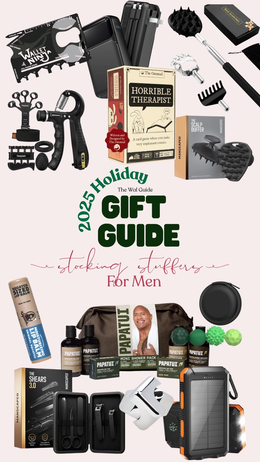 Easy stocking stuffers for men ✔️
Practical favorites, everyday essentials, and small gifts that are guaranteed to get used.


#LTKGiftGuide #LTKMens #LTKHoliday