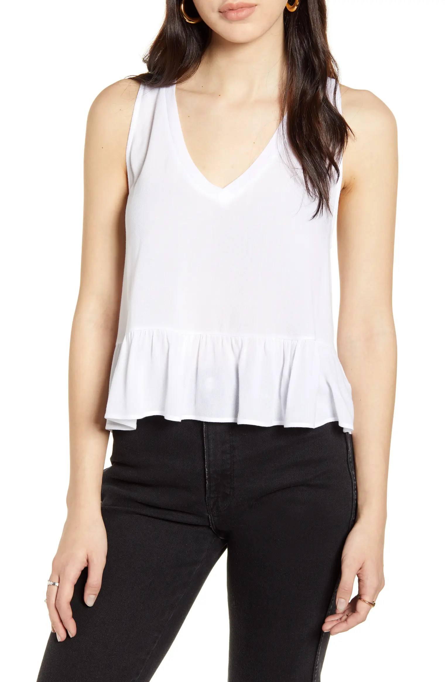 San Simeon Peplum Tank | Nordstrom