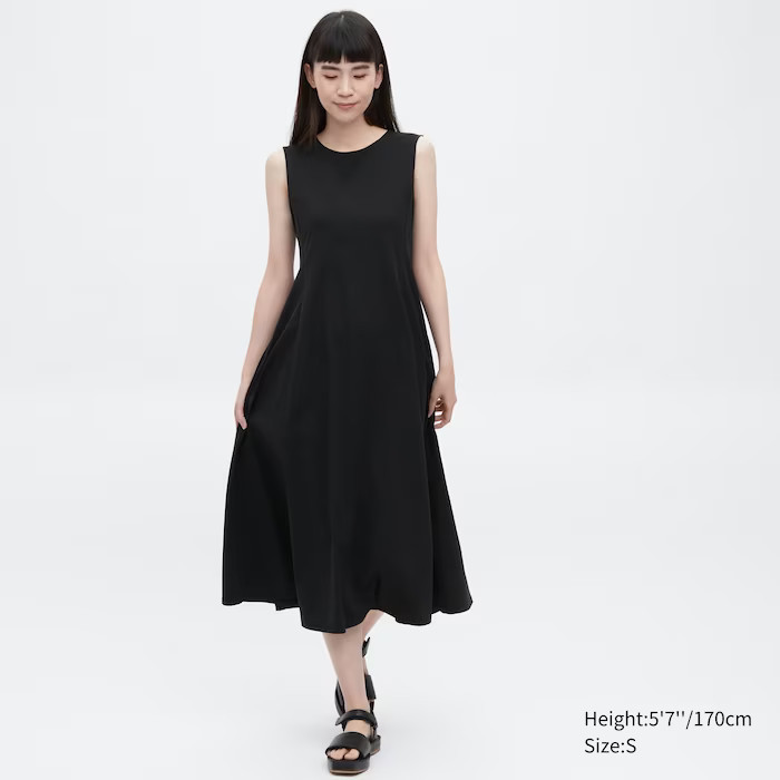 Ultra Stretch AIRism Sleeveless Dress | UNIQLO (US)