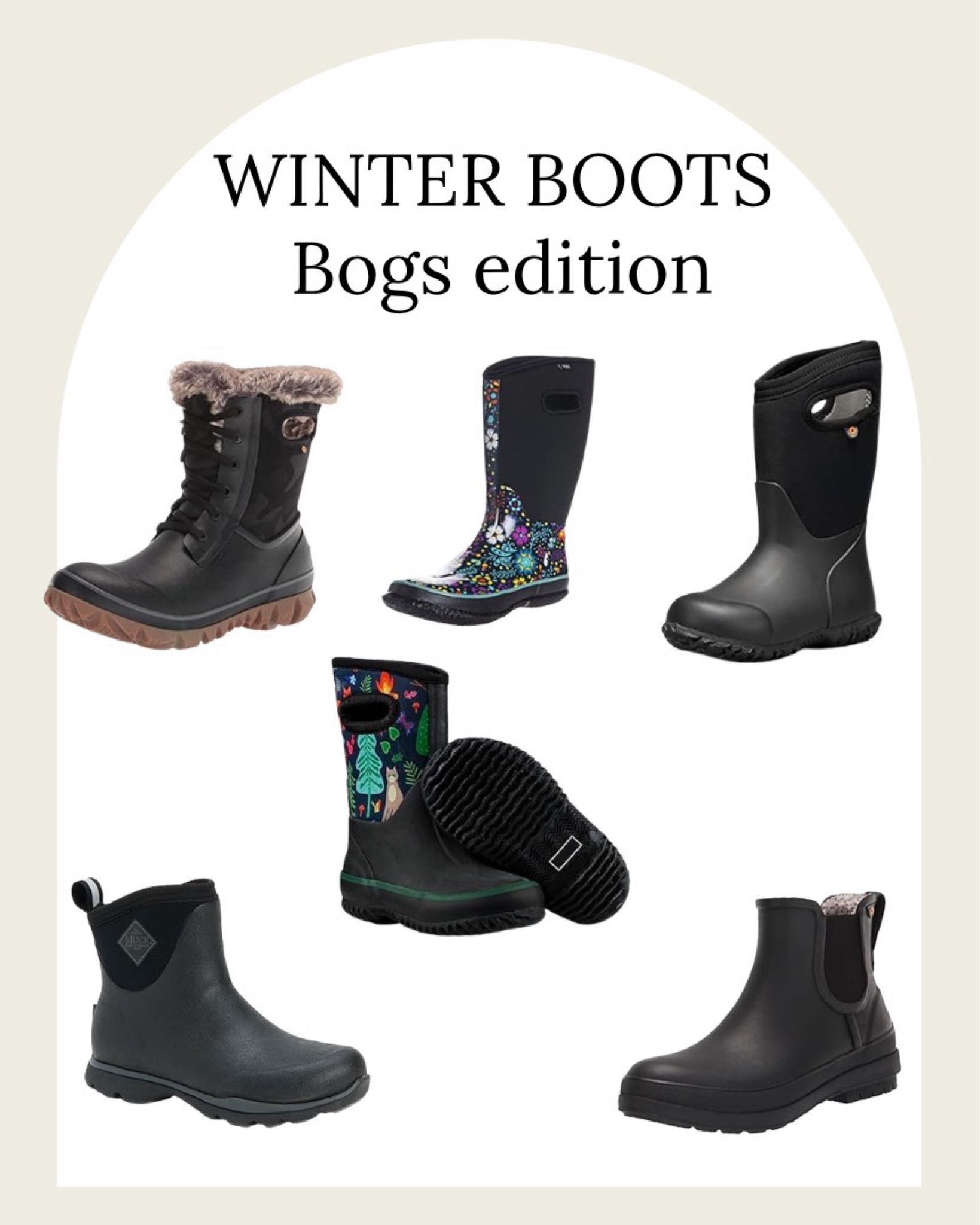 Winter boots for the whole family! 

#LTKGiftGuide #LTKCyberWeek #LTKHoliday