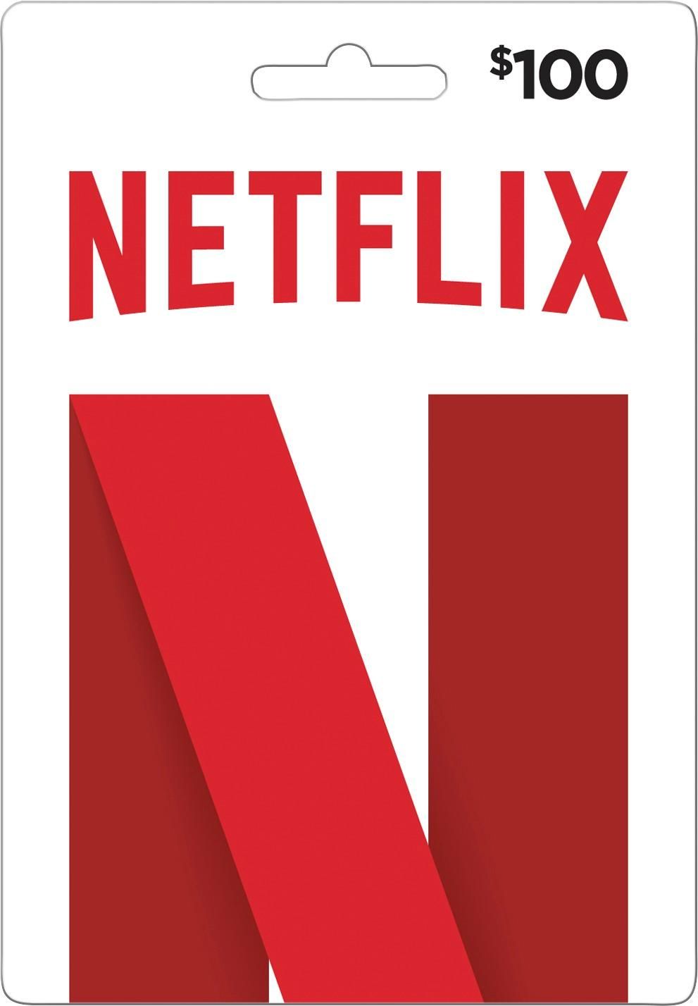 Netflix $100 Gift Card NETFLIX V2 $100 - Best Buy | Best Buy U.S.