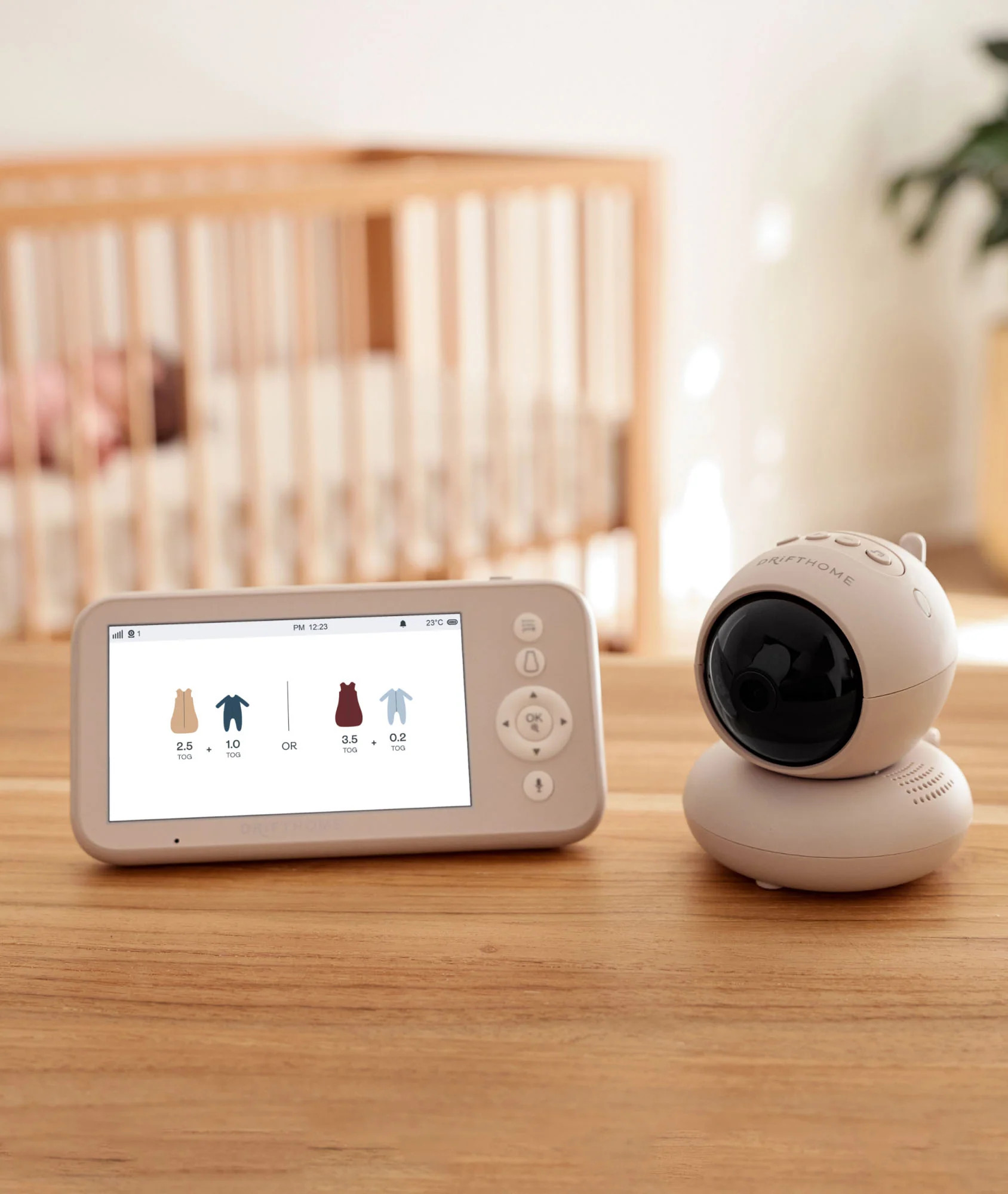 Drift Home Baby Monitor and Smart TOG Guide | ergoPouch US