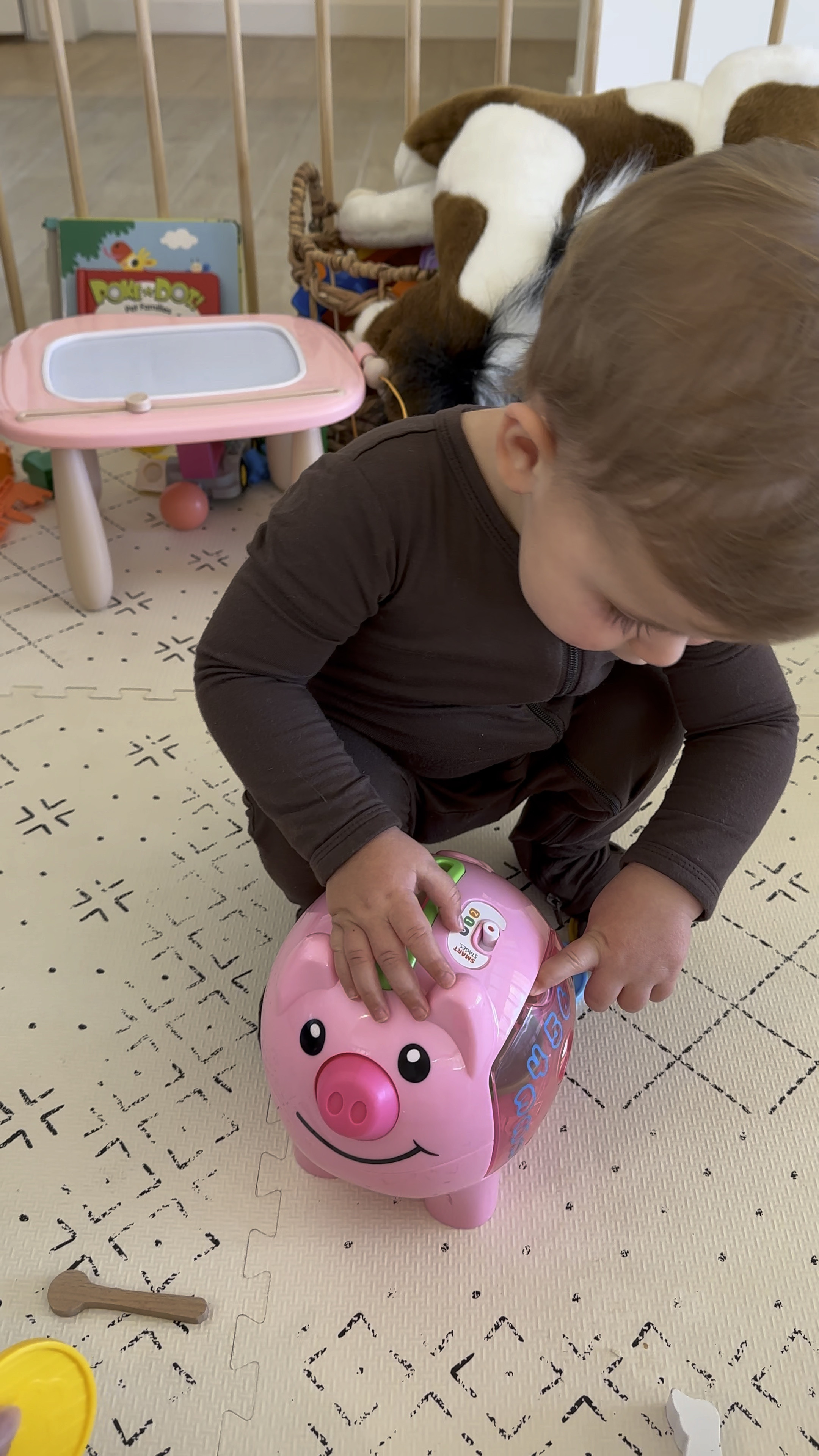 Tiegans new favorite amazon toy under $20! 🐷 

#LTKbaby