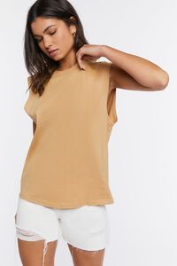 Cotton Crew Muscle Tee | Forever 21 | Forever 21 (US)