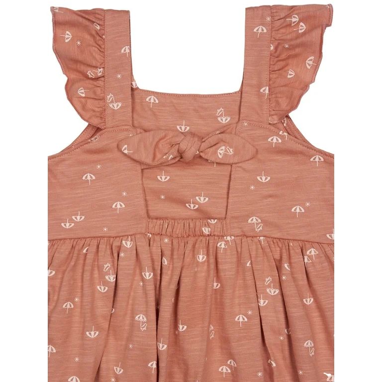 Modern Moments by Gerber Baby and Toddler Girl Ruffle Dress, Sizes 12M-5T - Walmart.com | Walmart (US)