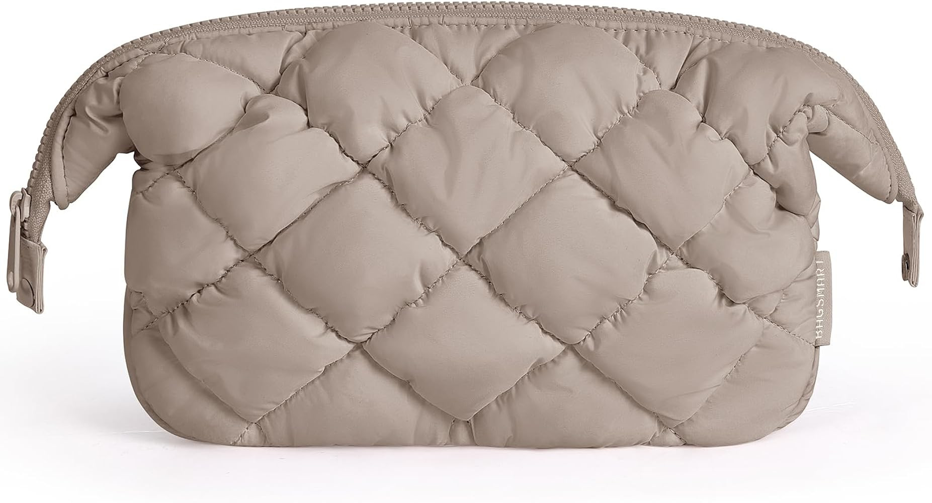 BAGSMART Makeup Bag, Travel Toiletry Bag, Puffy Make Up Bag for Women, Quilted Makeup Organizer B... | Amazon (US)