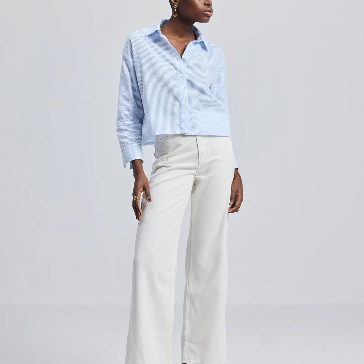 Crop it like its Hot Shirt in Stripes | Reistor