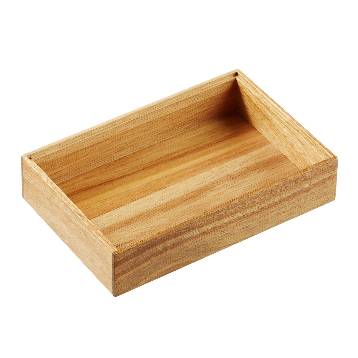 Acacia Stacking Drawer Organizer | The Container Store