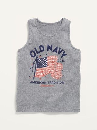 2021 Flag-Graphic Tank Top for Boys | Old Navy (US)