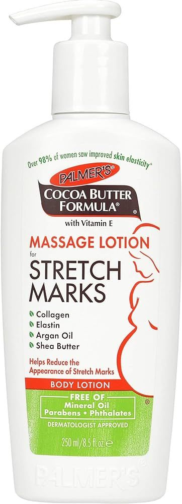 Palmer's Cocoa Butter Formula Massage Lotion For Stretch Marks, Pregnancy Skin Care, Belly Cream ... | Amazon (US)
